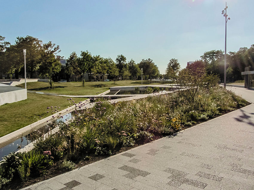 Senang in ondergrondse parkeergarage