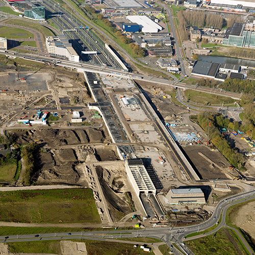 Lokale tunnel bediend vanuit verkeerscentrale