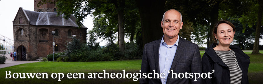 Bouwen op archeologische hotspot
