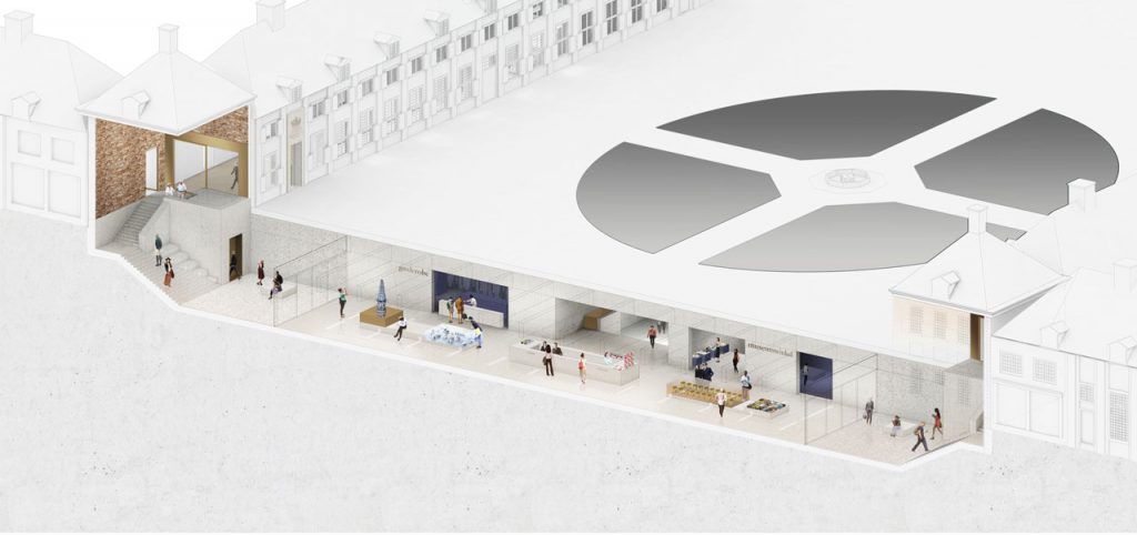 Paleis Het Loo: bouwput pal naast historische panden