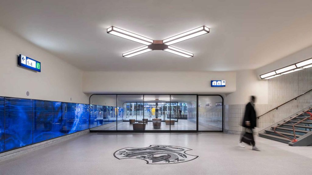 Licht en ruimte station Eindhoven