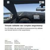 Virtuele validatie van complex wegontwerp