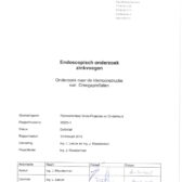 Endoscopisch onderzoek zinkvoegen – Onderzoek naar de klemconstructie van Omegaprofielen