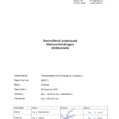 Aanvullend onderzoek klemverbindingen zinktunnels