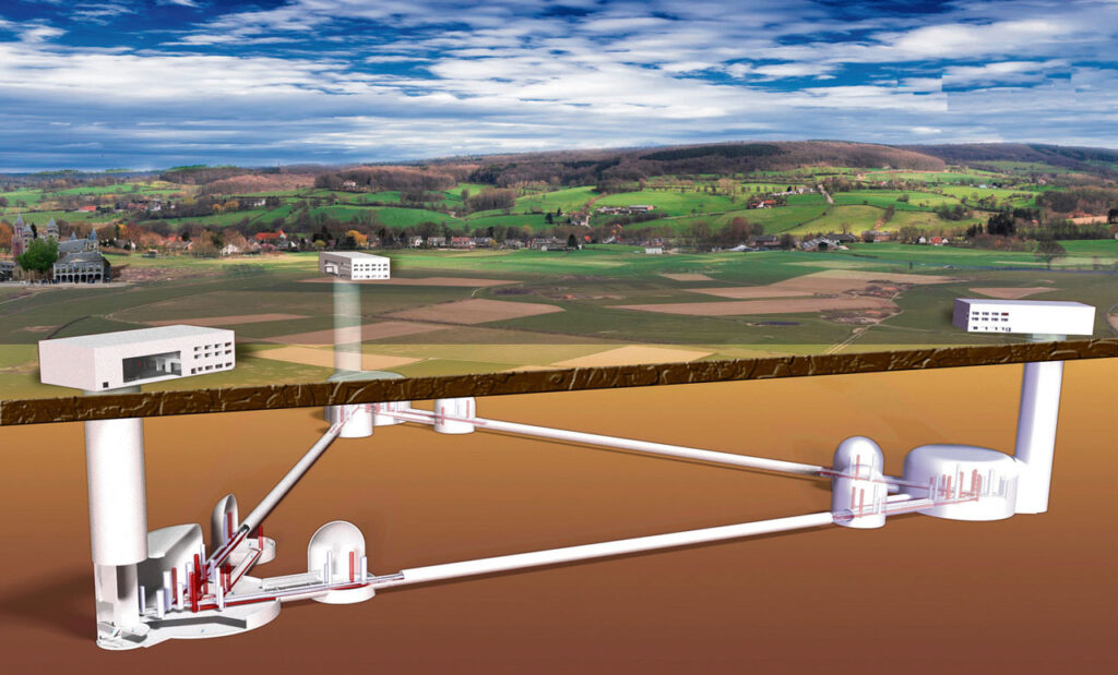 Ondergronds ruimtegolven detecteren
