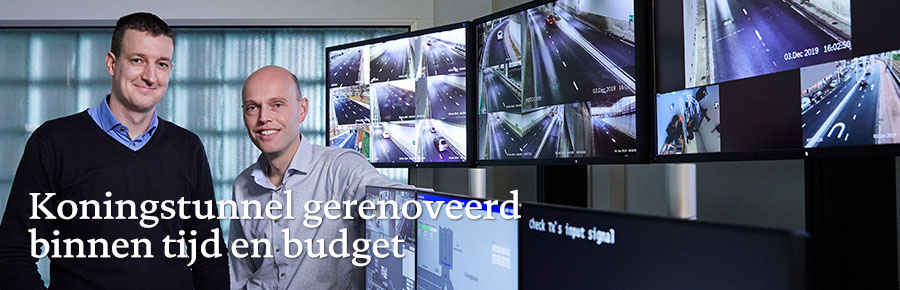 Koningstunnel gerenoveerd binnen tijd en budget