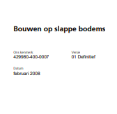 Bouwen op slappe bodems