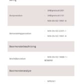 Normen en protocollen bij geotechnisch booronderzoek