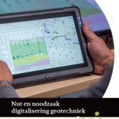 Nut en noodzaak digitalisering geotechniek