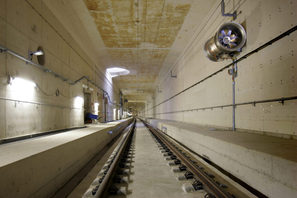 Standaard microrenovaties bij spoortunnels