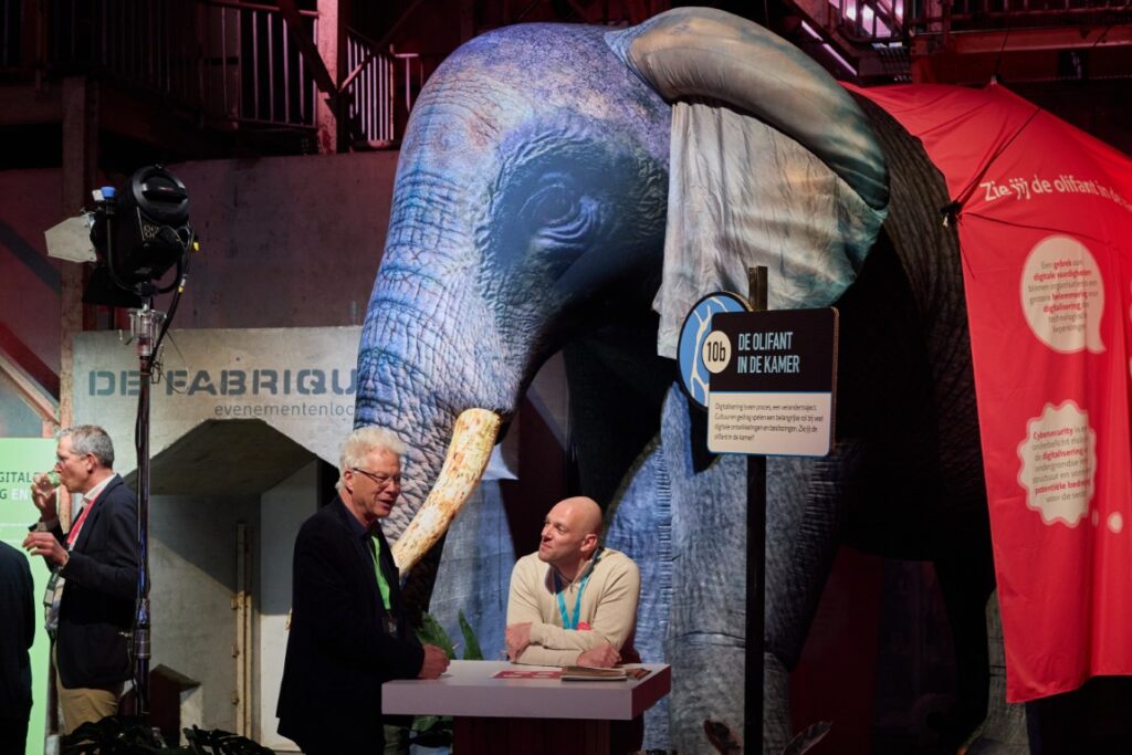 Verdieping_jubileumcongres_olifant op digitaliseringsplein_1